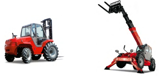 Catégorie F CACES R482 chariot tout terrain